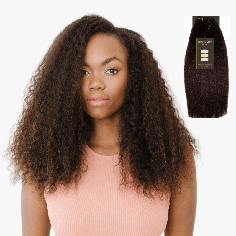 14" Bohyme Private Reserve - Machine Tied Weft - Textured Brazilian Wave - 1 - BPR - BZ - 14 - 1