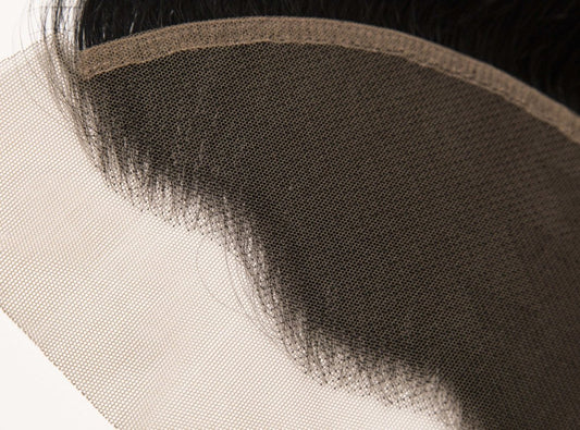 14" Hand - Tied Lace Frontal 13" x 4" - Straight - NATURAL - OXLFS - 14 - NATURAL