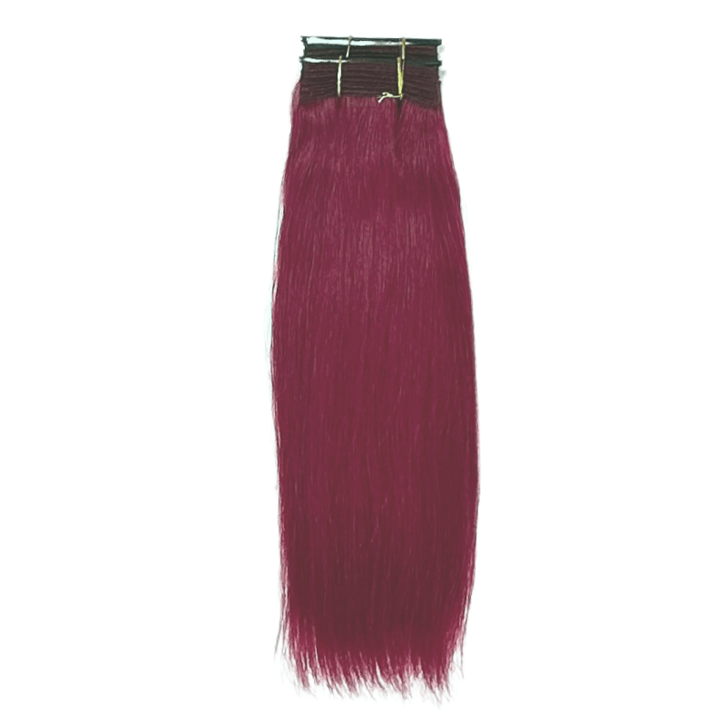 14" Straight Yaki Weave - BURG - OX - YK - 14 - F - BURG