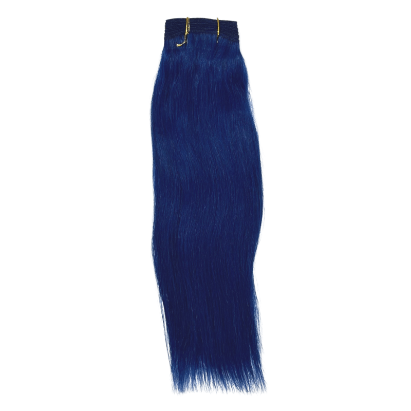 14" Straight Yaki Weave - BLUE - OX - YK - 14 - F - BLUE