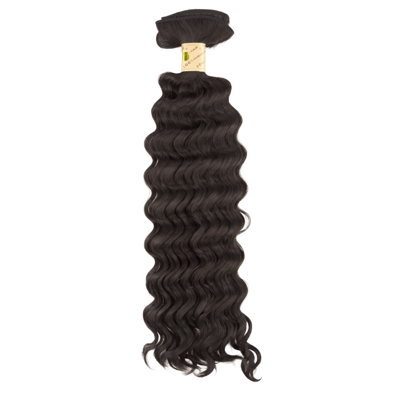 16" Bohyme Luxe - Machine Tied Weft - Deep Wave - 1B - BL - DW - 16 - 1B