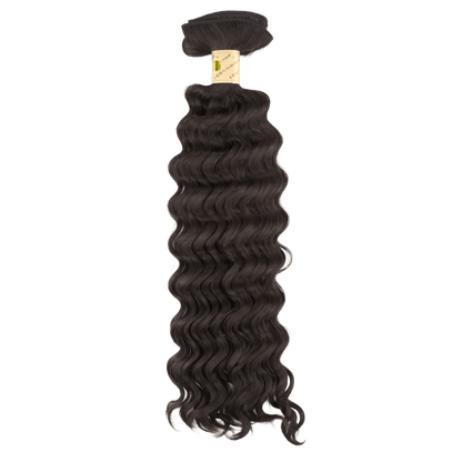 16" Bohyme Luxe - Machine Tied Weft - Deep Wave - 1B - BL - DW - 16 - 1B