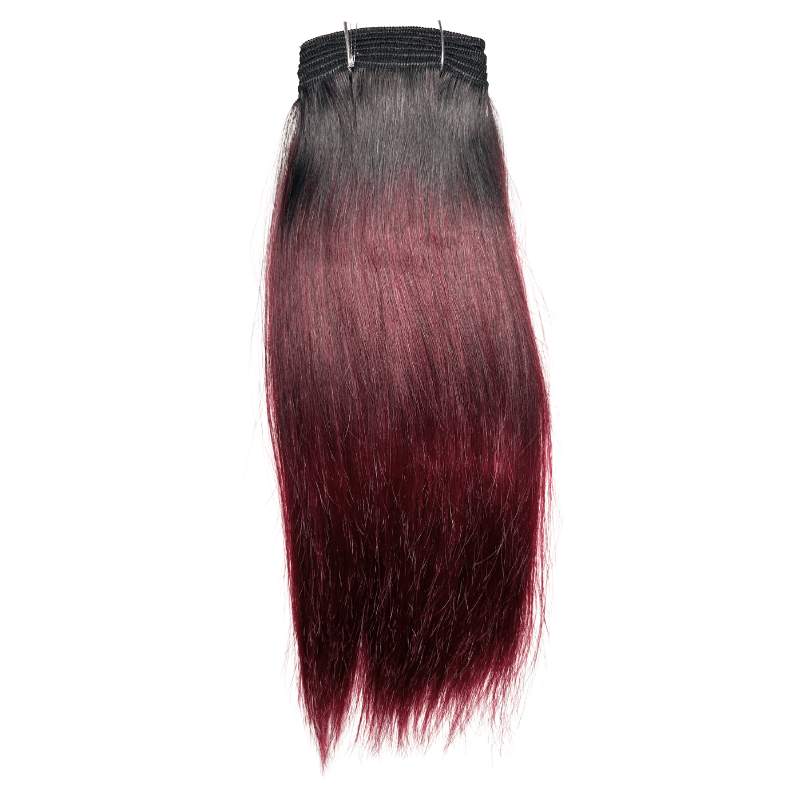 16" Straight Yaki Weave - T1B - 99J - BURG - OXRYK - 16 - T1B/99J/BURG
