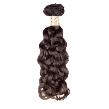 18" Bohyme Birth Remi - Machine Tied Weft - Textured Natural Curl - NATURAL - BR - CR - 18 - NATURAL