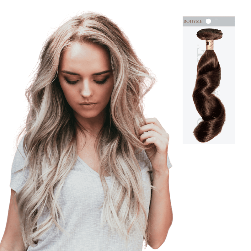 18" Bohyme Classic - Hand Tied Weft - Body Wave - Single Weft - 1B - BOHBWIW - 18 - 1B