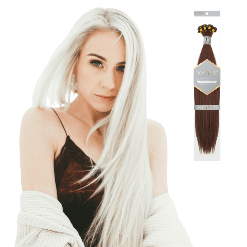 18" Bohyme Classic - Hand Tied Weft - Silky Straight - Full Pack - 1B - BOHST - 18 - 1B