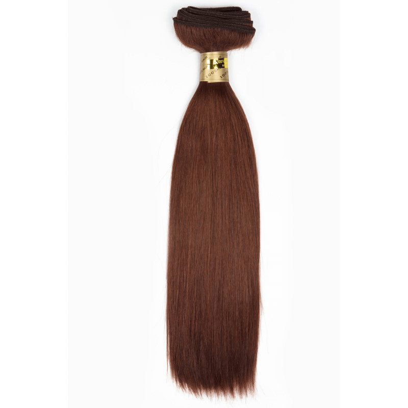 Red Machine Tied Wefts - Silky Straight