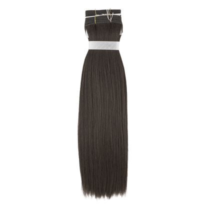 18" Bohyme Classic - Machine Tied Weft - Textured Platinum Yaki - 1B - BOPYK - 18 - 1B