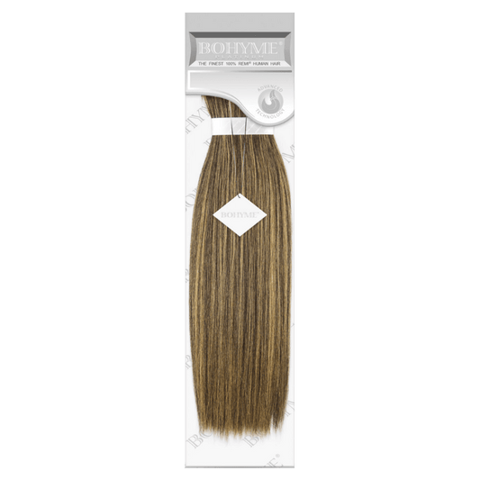 18" Bohyme Classic - Machine Tied Weft - Textured Platinum Yaki - 1 - BOPYK - 18 - 1