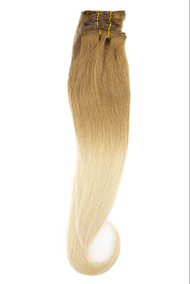 18" Bohyme Essential - 7 Piece Clip Ins - Silky Straight - R8A/8A/BL22 - BO7SS - 18 - R8A/8A/BL22