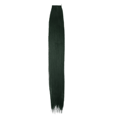 18" Bohyme Essential - Standard Tape Ins - Silky Straight - FOREST GREEN - SW - AD - 18 - FORESTGREEN