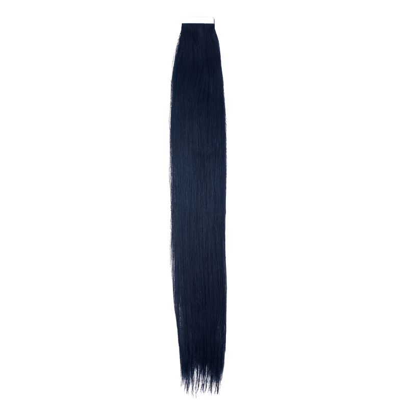18" Bohyme Essential - Standard Tape Ins - Silky Straight - MIDNIGHT BLUE - SW - AD - 18 - MIDNIGHTBLUE