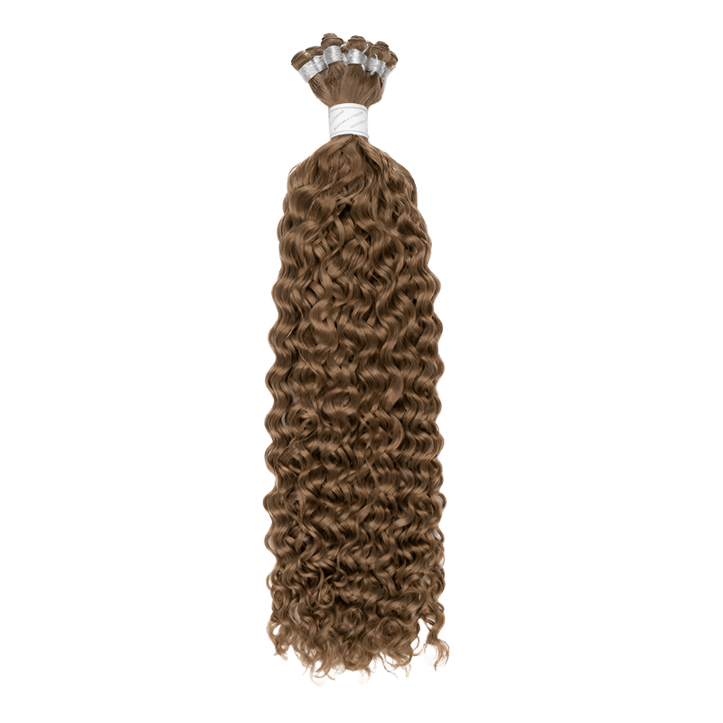 18" Bohyme Ethos - Hand Tied Weft - Blended Curl - Full Pack - 8 - BEHCR - 18 - 8