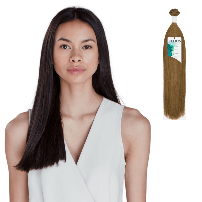 18" Bohyme Ethos - Machine Tied Weft - Silky Straight - 1 - BE - ST - 18 - 1