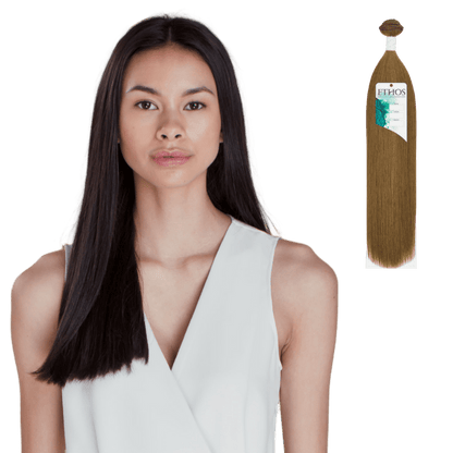 18" Bohyme Ethos - Machine Tied Weft - Silky Straight - 1 - BE - ST - 18 - 1