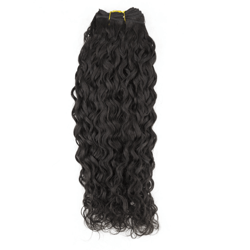 18" Bohyme Luxe - Machine Tied Weft - French Refined Wave - 1B - BL - FR - 18 - 1B