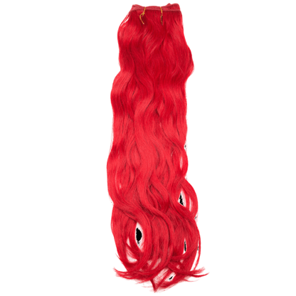 18" Bohyme Luxe - Machine Tied Weft - Soft Wave - RED - BLSOF - 18 - RED