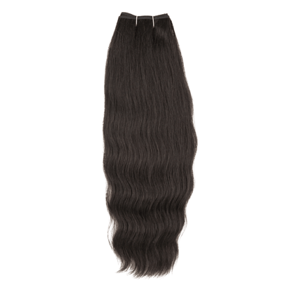 18" Bohyme Luxe - Machine Tied Weft - Textured Egyptian Wave - 1B - BL - EG - 18 - 1B