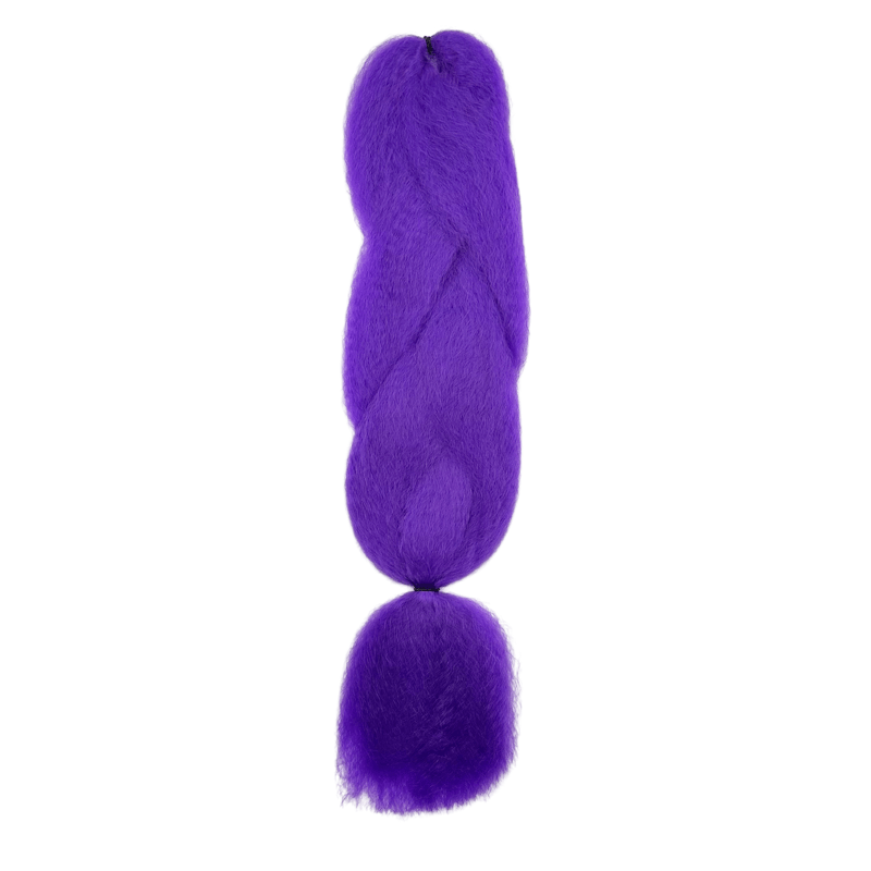20" Kanekalon Silky Braiding - PURPLE - PR - BR - PURPLE