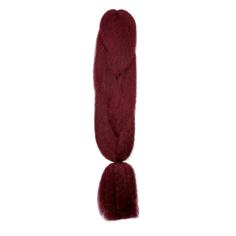 20" Kanekalon Silky Braiding - M1B - BURG - PR - BR - M1B/BURG