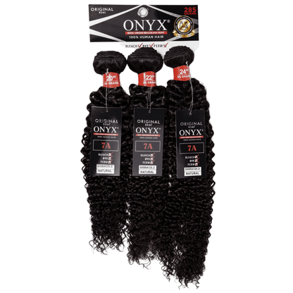 22" - 24" - 26" 3 Bundles - Bohemian Curl - NATURAL BLACK - OX3BO - 22 - 24 - 26 - NATURALBLACK