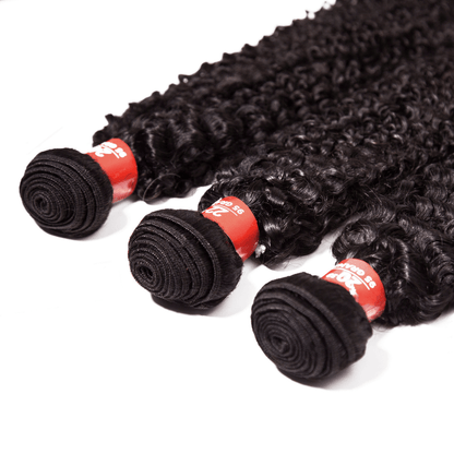 22" - 24" - 26" 3 Bundles - Bohemian Curl - NATURAL BLACK - OX3BO - 22 - 24 - 26 - NATURALBLACK
