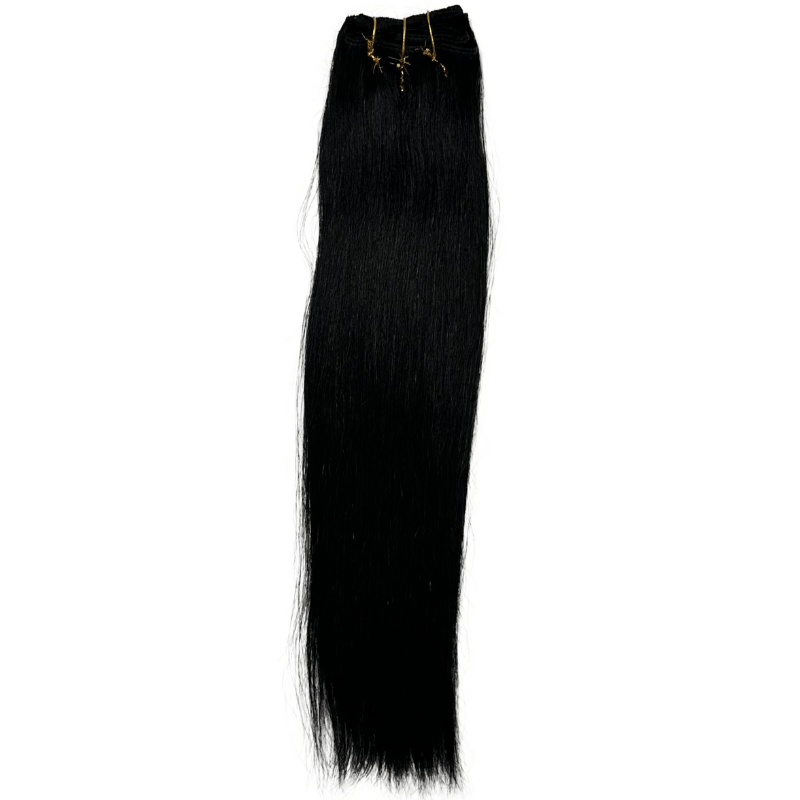 22" 7 Piece Clip Ins - Straight - 1 - 7P - CP - 22 - 1