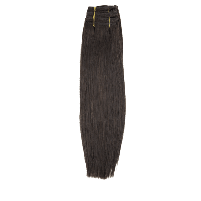 22" Bohyme Essential - 7 Piece Clip Ins - Silky Straight - 1B - BO7SS - 22 - 1B