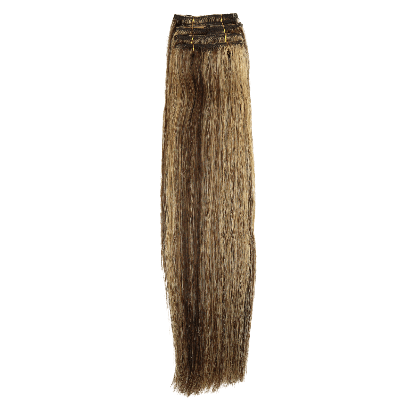 22" Bohyme Essential - 7 Piece Clip Ins - Silky Straight - H4/27 - BO7SS - 22 - H4/27