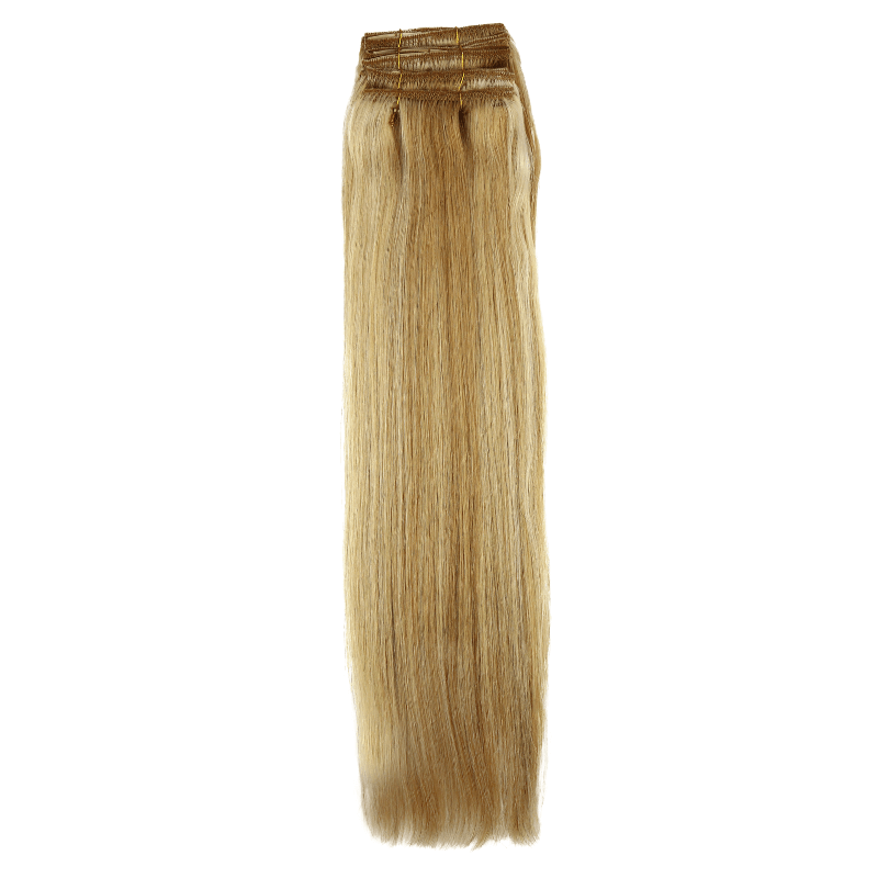 22" Bohyme Essential - 7 Piece Clip Ins - Silky Straight - H27/BL613 - BO7SS - 22 - H27/BL613