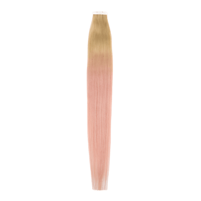 22" Bohyme Essential - Standard Tape Ins - Silky Straight - STRAWBERRY LEMONADE - SW - AD - 22 - STRAWLEM