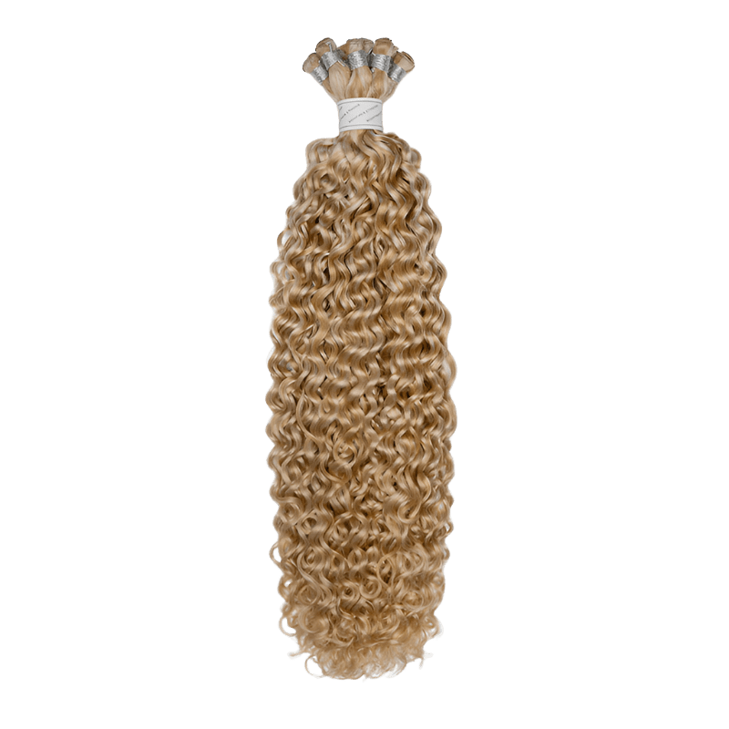 22" Bohyme Ethos - Hand Tied Weft - Blended Curl - Single Weft - H27/BL613 - BEHCRIW - 22 - H27/BL613