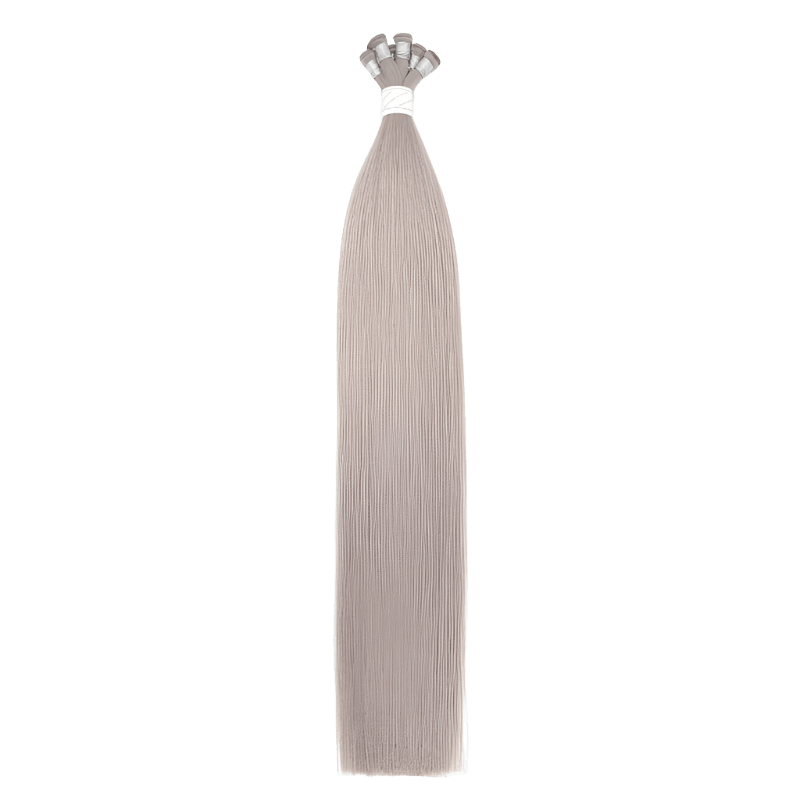 22" Bohyme Ethos - Hand Tied Weft - Silky Straight - Single Weft - METAL GREY - BEHSTIW - 22 - METALGREY
