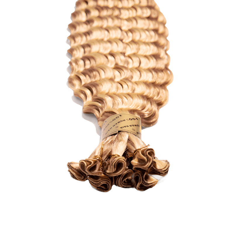22" Bohyme Luxe - Hand Tied Weft - Deep Wave - Single Weft - 8 - BLHDWIW - 22 - 8