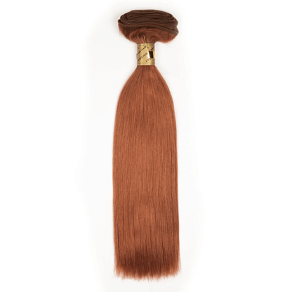 Red Machine Tied Wefts - Silky Straight