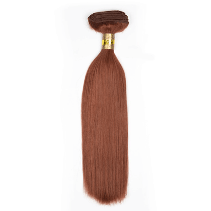 Red Machine Tied Wefts - Silky Straight