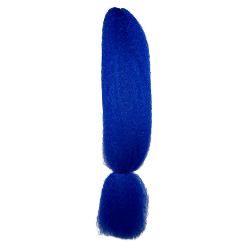 24" - Kanekalon Braiding - BLUE - KK - BR - 24 - BLUE