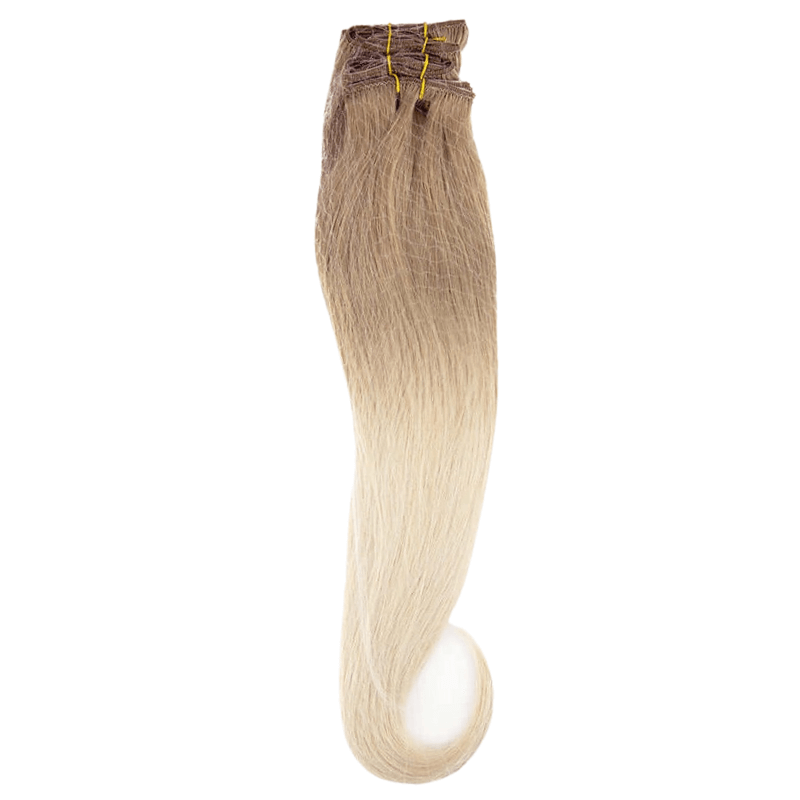 26" Bohyme Essential - 7 Piece Clip Ins - Silky Straight - T18A/BL60 - BO7SS - 26 - T18A/BL60