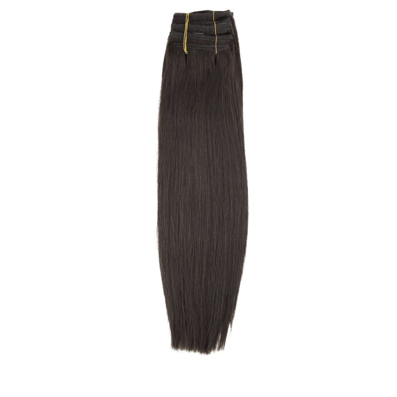 26" Bohyme Essential - 7 Piece Clip Ins - Silky Straight - 1B - BO7SS - 26 - 1B