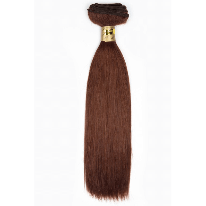 Red Machine Tied Wefts - Silky Straight