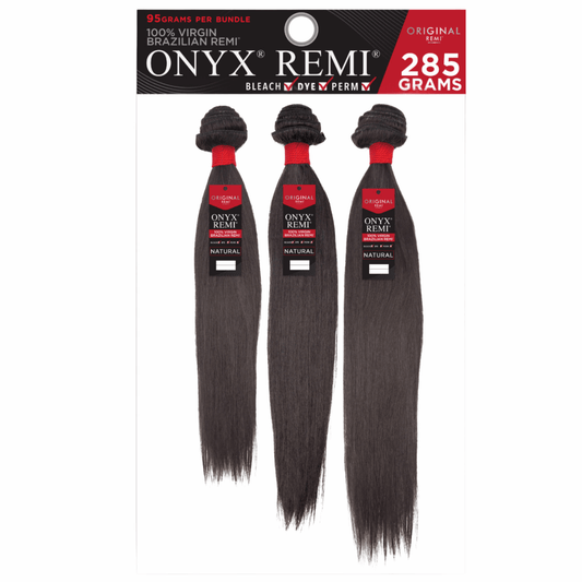 3 Bundles - Straight - NATURAL - OR3DS - 10 - 12 - 14 - NATURAL