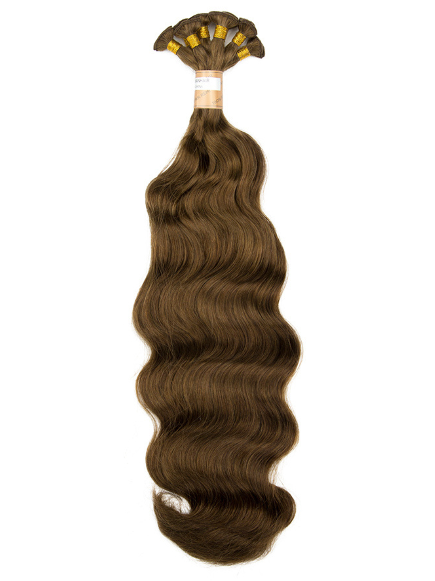 14" Bohyme Luxe - Hand Tied Weft - Ocean Breeze Wave - Single Weft