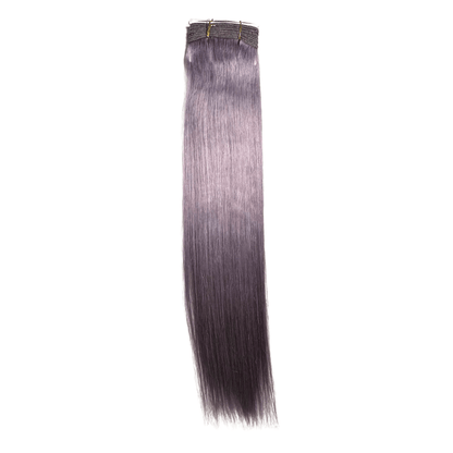 7 Piece Clip Ins - Straight - 16" - SIVER/DENIM - BD7PC - 16 - SILVERDENIM
