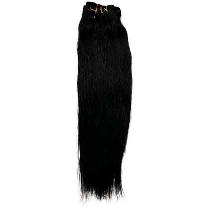 7 Piece Clip Ins - Straight - 20" - 1B - BD7PC - 20 - 1B