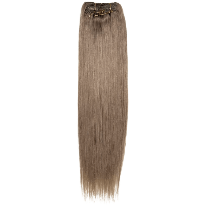 7 Piece Clip Ins - Straight - 22" - SILVER - BD7PC - 22 - SILVER