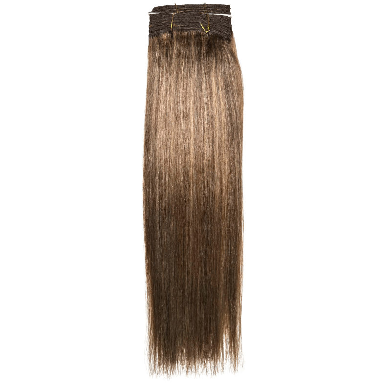 7 Piece Clip Ins - Straight - 22" - D4/27 - BD7PC - 22 - D4/27