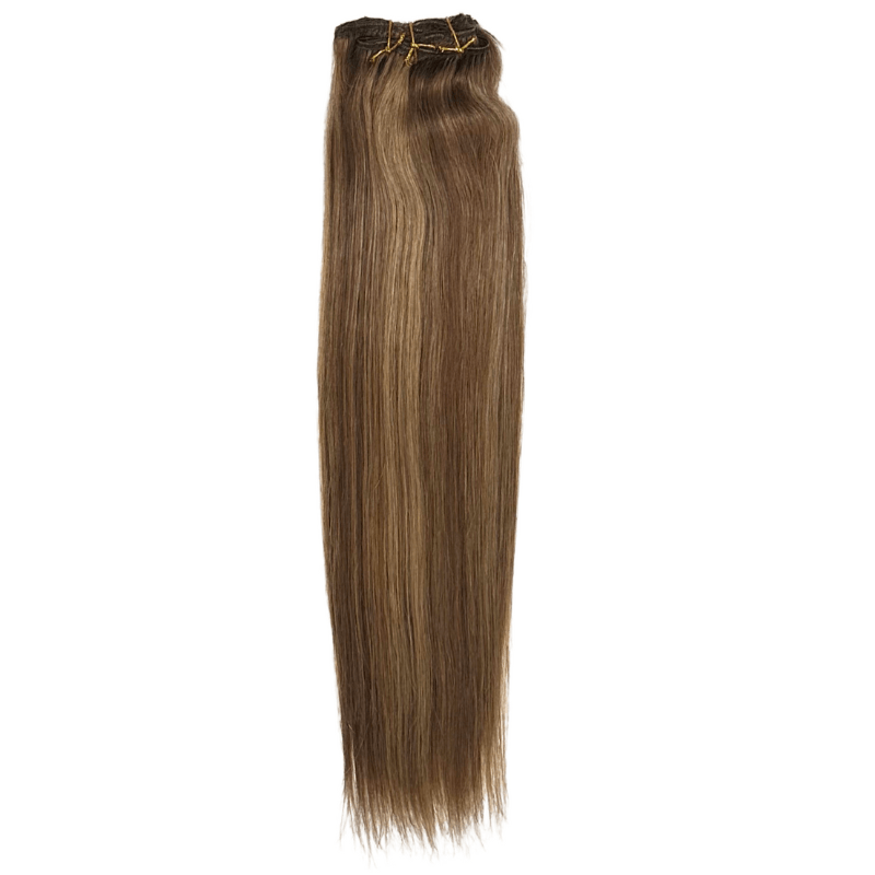 7 Piece Clip Ins - Straight - H6/27/30 - BD7PC - 14 - H6/27/30