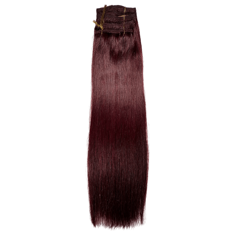 7 Piece Clip Ins - Straight - 99J - 7P - CP - 14 - 99J