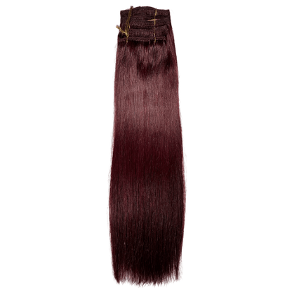 7 Piece Clip Ins - Straight - 99J - 7P - CP - 14 - 99J