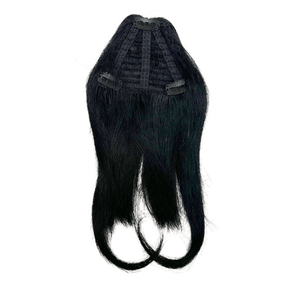 8" Bohyme Classic - Hand Tied Bang Piece - Ashland - FINAL SALE - 1 - FH104 - ASHLAND - 1